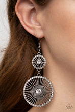 Load image into Gallery viewer, Bring Down the WHEELHOUSE White Earrings