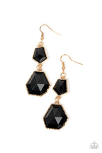 Load image into Gallery viewer, Rio Relic Black Earrings