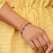 Load image into Gallery viewer, Quarry Quarrel Purple Bracelet