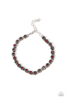Charm School Shimmer Red Bracelet