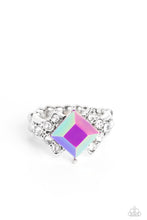 Load image into Gallery viewer, Mind-Blowing Brilliance Purple Skinny Band Ring