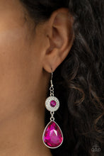 Load image into Gallery viewer, Collecting My Royalties Pink Earrings