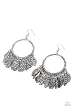 Load image into Gallery viewer, FOWL Tempered Silver Earrings