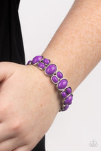 Load image into Gallery viewer, Tic Tac Dance Purple Bracelet