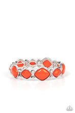 Load image into Gallery viewer, Boldly BEAD-azzled Orange Bracelet