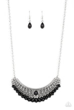 Load image into Gallery viewer, Abundantly Aztec Black Necklace