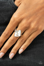 Load image into Gallery viewer, Stellar Shores White Skinny Band Ring