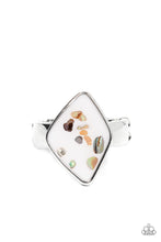 Load image into Gallery viewer, Stellar Shores White Skinny Band Ring
