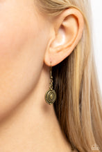 Load image into Gallery viewer, Leave it in the PASTURE Brass Necklace