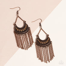 Load image into Gallery viewer, Greco Goddess Copper Earrings
