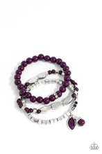 Load image into Gallery viewer, Redefined Romance Purple Bracelet