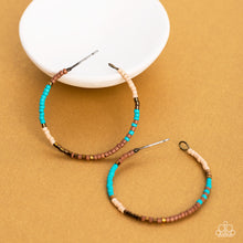 Load image into Gallery viewer, Joshua Tree Tourist Brass Hoop Earrings
