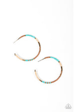 Load image into Gallery viewer, Joshua Tree Tourist Brass Hoop Earrings