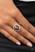 Load image into Gallery viewer, Seize the Shimmer Brown Skinny Band Ring
