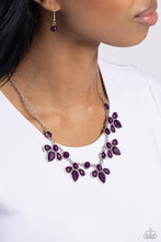 Load image into Gallery viewer, FROND-Runner Fashion Purple Necklace