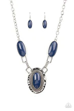 Load image into Gallery viewer, Count to Tenacious Blue Necklace