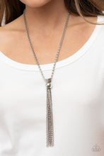 Load image into Gallery viewer, Metallic MESH Up Silver Necklace