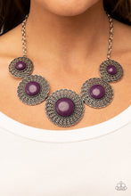 Load image into Gallery viewer, Detail Orientated Purple Necklace