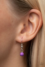 Load image into Gallery viewer, Watch Me Fly Purple Necklace