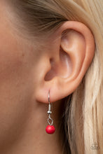 Load image into Gallery viewer, Watch Me Fly Red Necklace