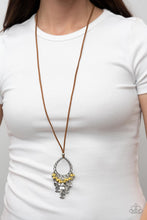 Load image into Gallery viewer, Paradise Pageantry Yellow Necklace