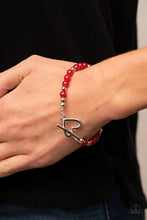 Load image into Gallery viewer, Following My Heart Red Bracelet