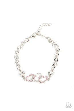 Desirable Dazzle Pink Bracelet