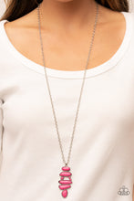 Load image into Gallery viewer, Mojave Mountaineer Pink Necklace