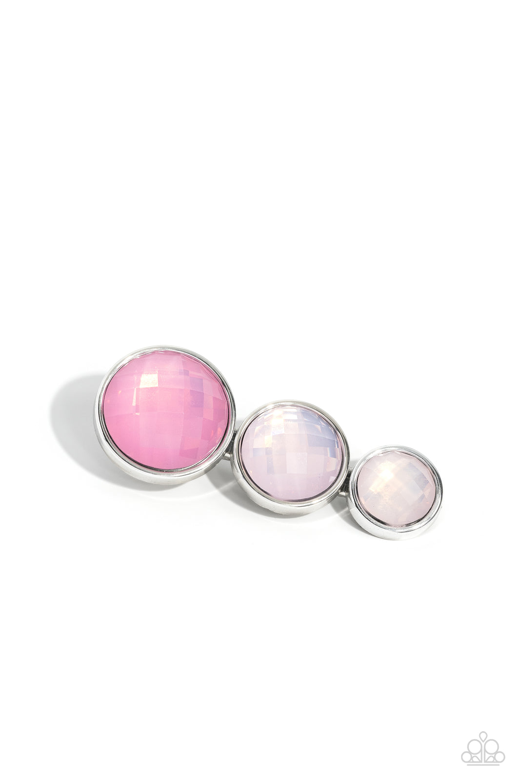 Pristinely Prismatic Pink Hair Clip