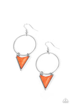 Load image into Gallery viewer, Sahara Shark Orange Earrings
