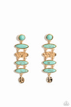 Load image into Gallery viewer, Rustic Reverie Turquoise Post Earrings