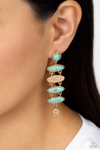 Load image into Gallery viewer, Rustic Reverie Turquoise Post Earrings