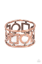 Load image into Gallery viewer, Framed and Fabulous Copper Bracelet