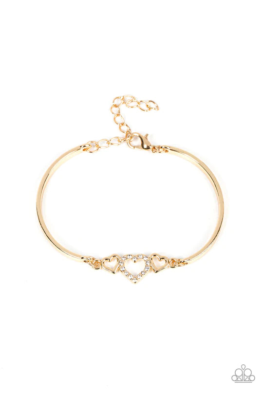 Cupid's Confessions Gold Bracelet