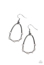 Load image into Gallery viewer, Ready Or YACHT Black Earrings