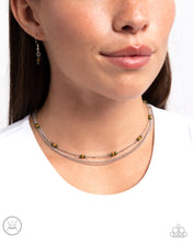 Load image into Gallery viewer, Bountifully Beaded Green Choker