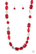 Load image into Gallery viewer, Nautical Sunset Red Necklace
