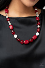 Load image into Gallery viewer, Nautical Sunset Red Necklace
