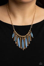 Load image into Gallery viewer, Bohemian Breeze Blue Necklace
