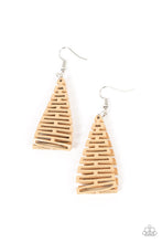 Load image into Gallery viewer, Urban Delirium Brown Earrings