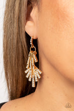 Load image into Gallery viewer, Fan of Glam Gold Earrings