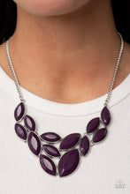 Load image into Gallery viewer, Glitzy Goddess Purple Necklace