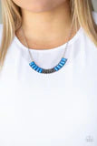 Load image into Gallery viewer, Coup de Mane Blue Necklace