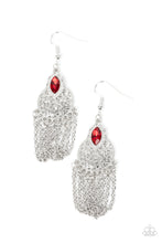 Load image into Gallery viewer, Pressed for CHIME Red Earrings