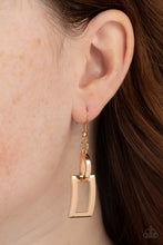 Load image into Gallery viewer, Blazing Buckles Gold Earrings