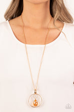 Load image into Gallery viewer, Swinging Shimmer Gold Necklace