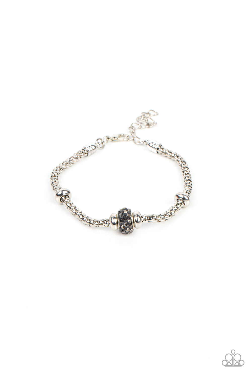 Downtown Decoupage Silver Bracelet