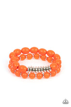 Load image into Gallery viewer, La Vida Vacation Orange Bracelet