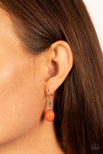 Load image into Gallery viewer, Venetian Voyage Orange Necklace