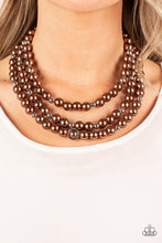 Load image into Gallery viewer, Needs No Introduction Brown Necklace